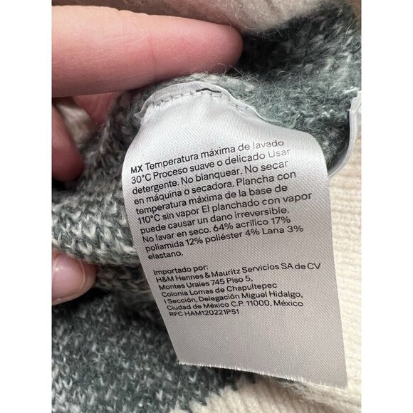 H&M Toddler Boy Set Knit Button Cardigan Lined Green Curdoroy Pants Size 2T - Picture 5 of 11